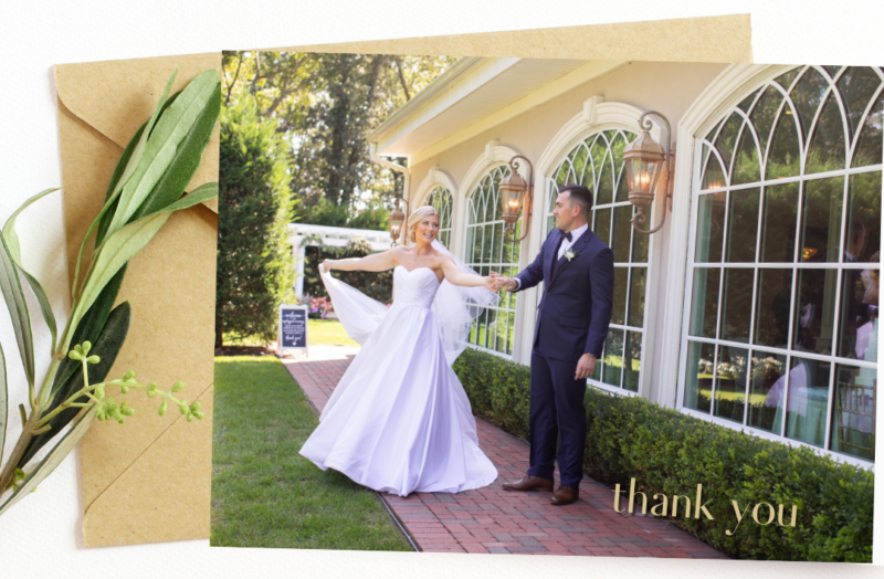 wedding thank you cards