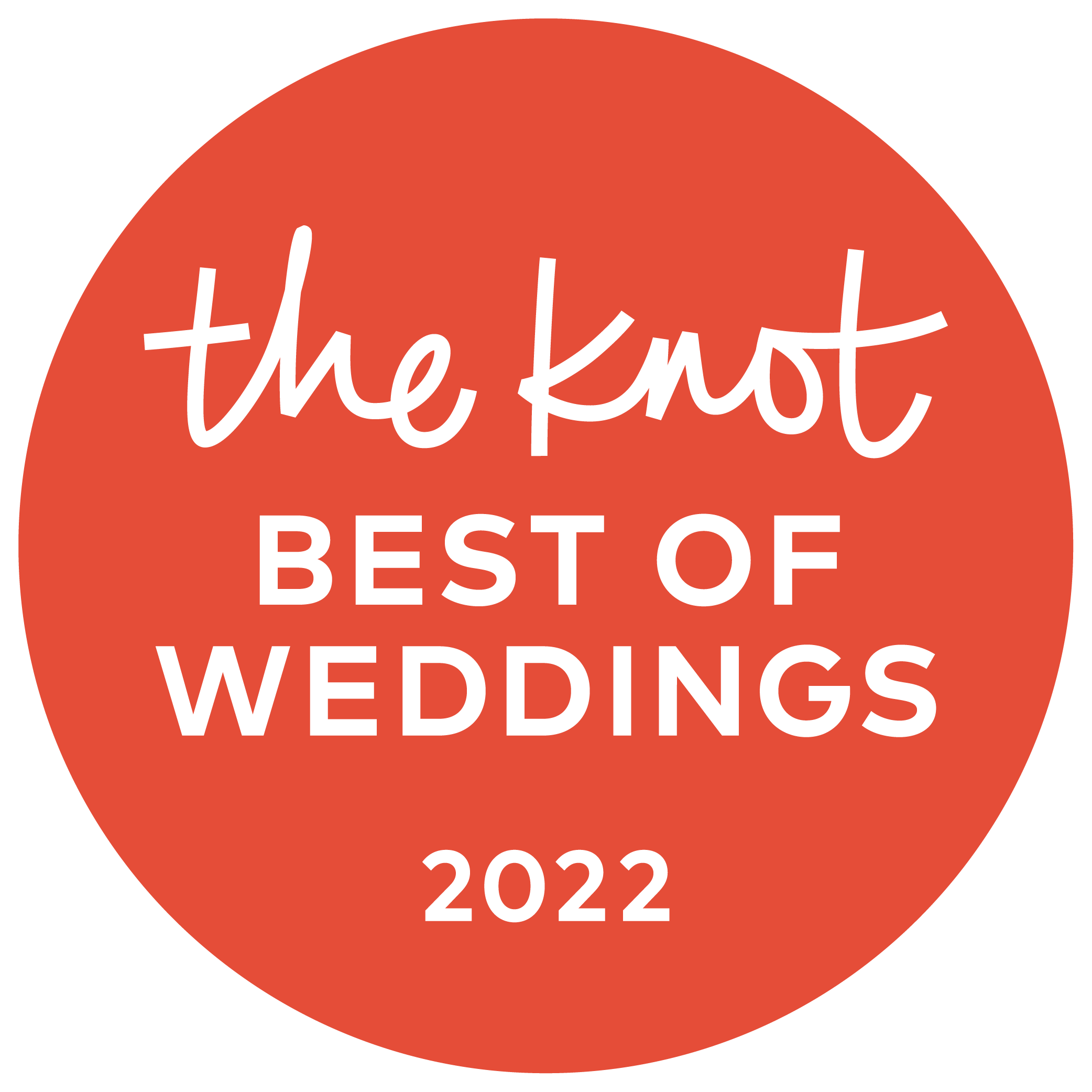 The Bradford Estate The Knot Award Badge